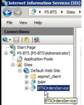 How to set the WCF service published by BizTalk WCF Service Publishing ...